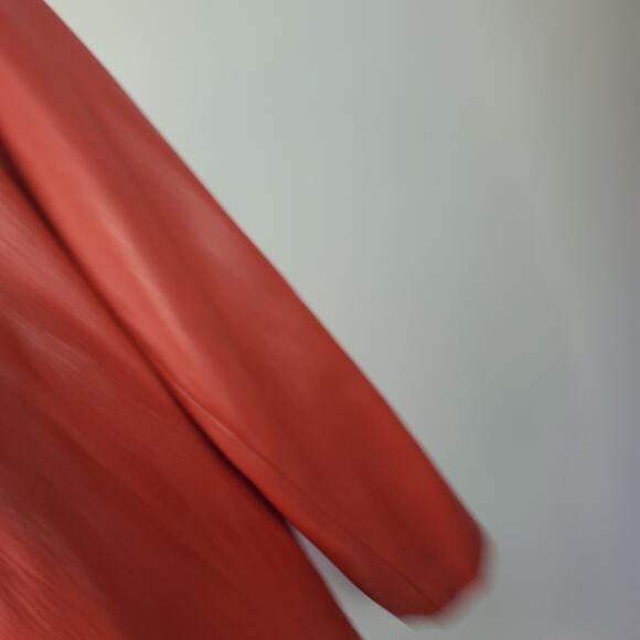 Heldt's Tanning South Dakota USA Vintage Red Leather USA Coat Jacket Medium - Picture 8 of 8